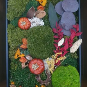 Tableau en végétaux stabilisés